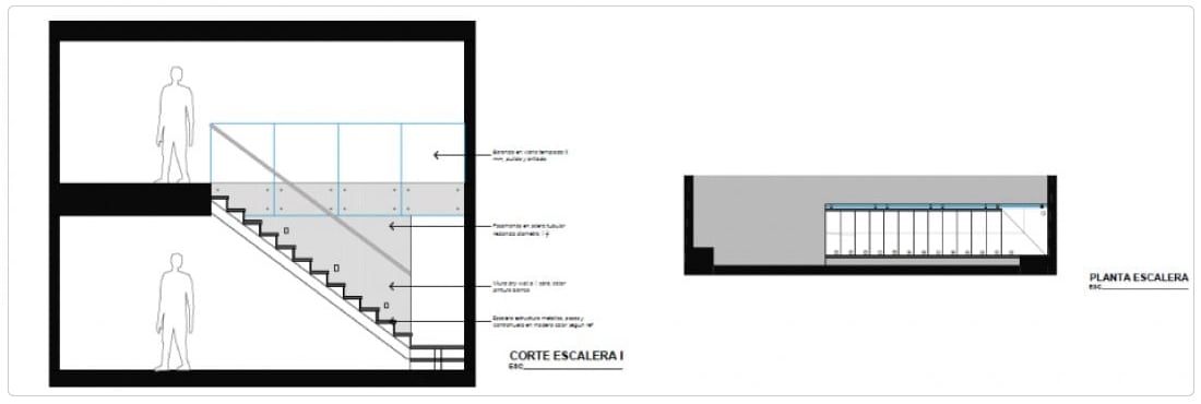 Escaleras en Metal